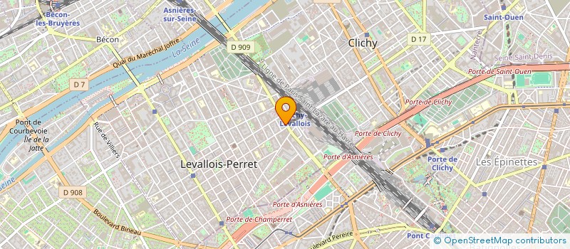 localisation de l'entreprise MONSIEUR BOUBAKAR COULIBALY à LEVALLOIS-PERRET