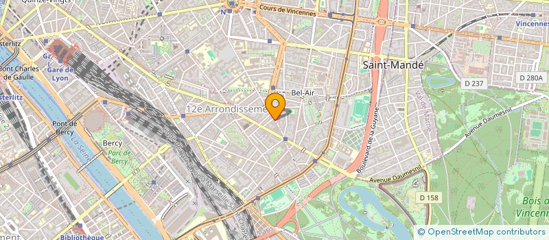 localisation de l'entreprise MONSIEUR BOUBAKAR GUIRASSY  PARIS