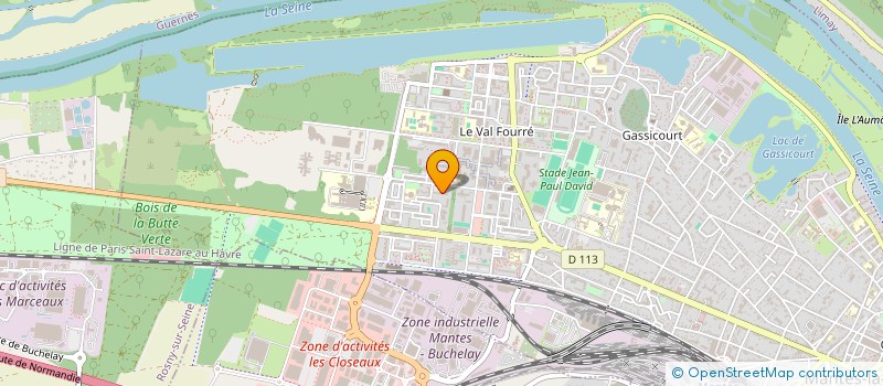 localisation de l'entreprise MONSIEUR BOUBAKAR HANNOUZ  MANTES-LA-JOLIE