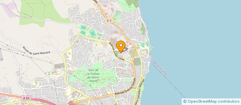 localisation de l'entreprise MONSIEUR BOUBAKAR HOCINE à MARTIGUES