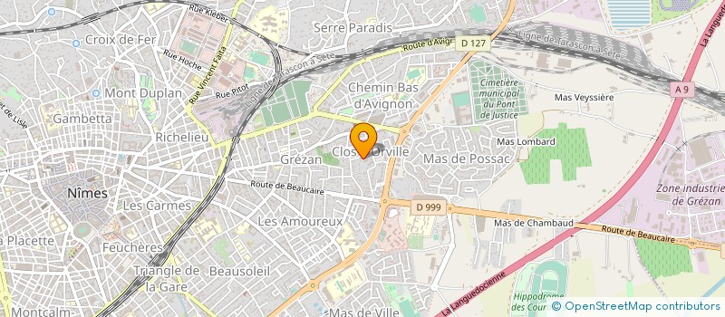localisation de l'entreprise MONSIEUR BOUBAKAR SEBIE  NIMES