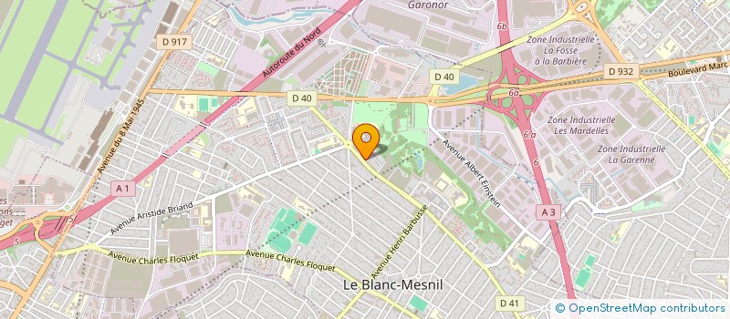 localisation de l'entreprise MONSIEUR BOUBAKARY DIABY à LE BLANC-MESNIL