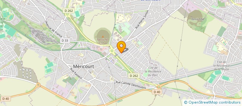 localisation de l'entreprise MONSIEUR BOUBAKER BEN M BAREK à MERICOURT