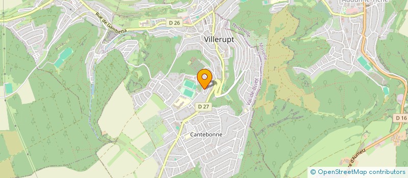 localisation de l'entreprise MONSIEUR BOUBAKER HICHRI  VILLERUPT