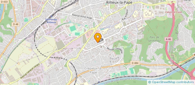 localisation de l'entreprise MONSIEUR BOUBAKER LEBDI à RILLIEUX-LA-PAPE