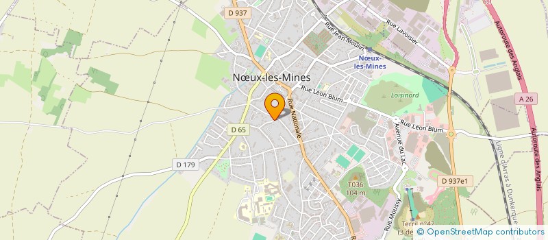 localisation de l'entreprise MONSIEUR BOUBAKER MANHAJAY  NUX-LES-MINES