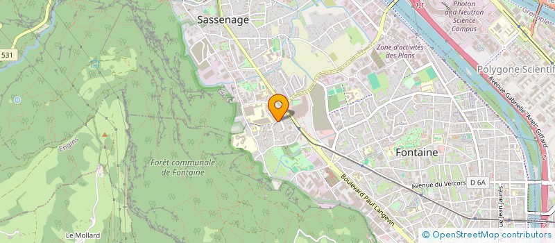 localisation de l'entreprise MONSIEUR BOUBAKER MEDDEB HAMROUNI  FONTAINE