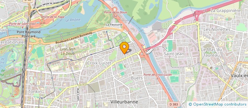 localisation de l'entreprise MONSIEUR BOUBAKER SAIDI  VILLEURBANNE