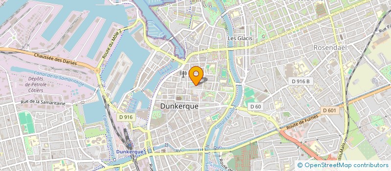 localisation de l'entreprise MONSIEUR BOUBAKER SIDI HAMMAD  DUNKERQUE