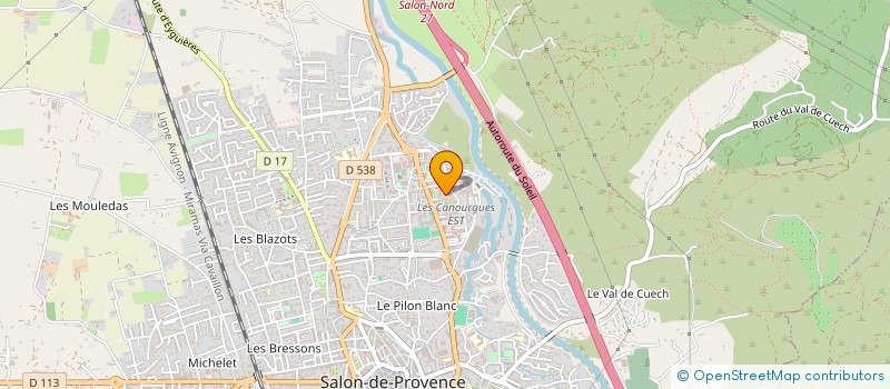 localisation de l'entreprise MONSIEUR BOUBAKEUR AICHE à SALON-DE-PROVENCE