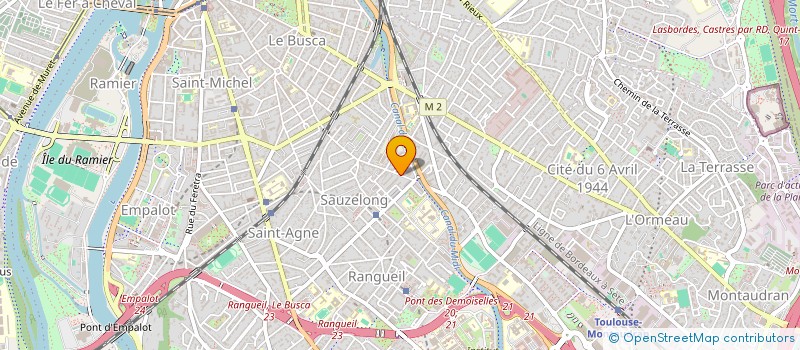 localisation de l'entreprise MONSIEUR BOUBAKEUR AIDI à TOULOUSE