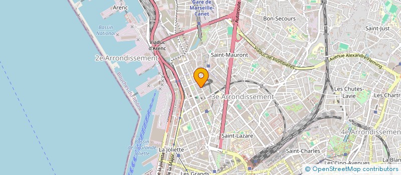 localisation de l'entreprise MONSIEUR BOUBAKEUR BENLARIBI à MARSEILLE