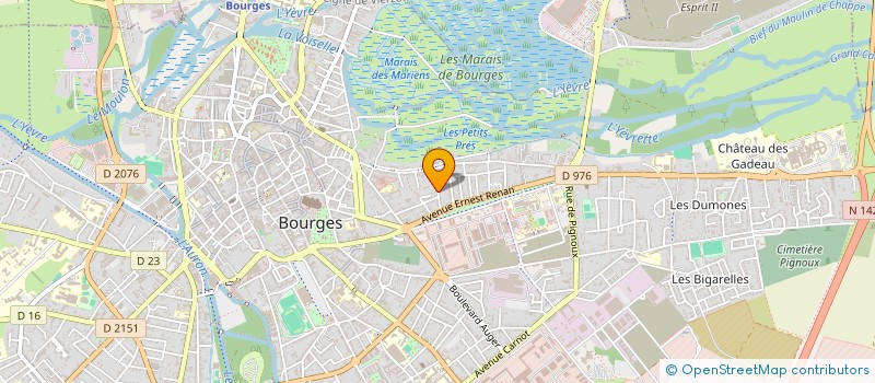 localisation de l'entreprise MONSIEUR BOUBAKEUR HADJ TAYEB  BOURGES