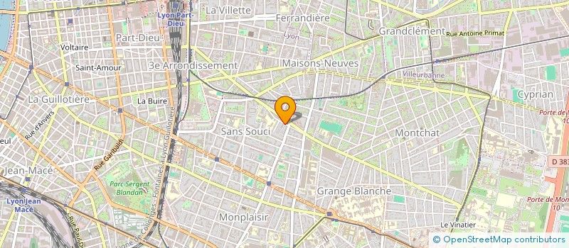 localisation de l'entreprise MONSIEUR BOUBEKEUR AIT HAMA  LYON