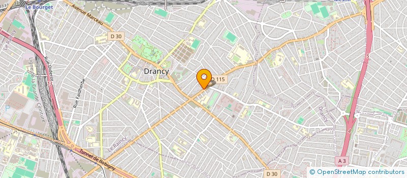 localisation de l'entreprise MONSIEUR BOUBEKEUR CHERMAK  DRANCY