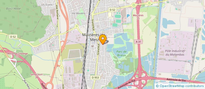 localisation de l'entreprise MONSIEUR BOUBEKEUR MECHTA à MAIZIERES-LES-METZ