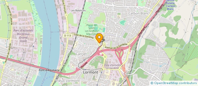 localisation de l'entreprise MONSIEUR BOUBKER EJNAINI à LORMONT