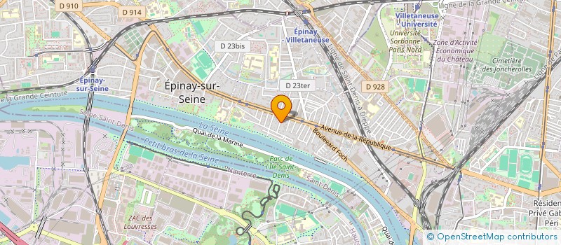 localisation de l'entreprise MONSIEUR BOUBKER ELOTMANI à EPINAY-SUR-SEINE