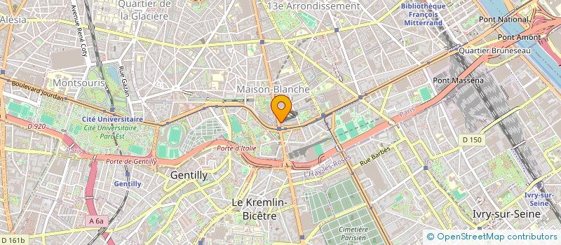 localisation de l'entreprise MONSIEUR BOUBKER IGUENFER  PARIS