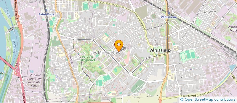 localisation de l'entreprise MONSIEUR BOUBKEUR KACI  VENISSIEUX