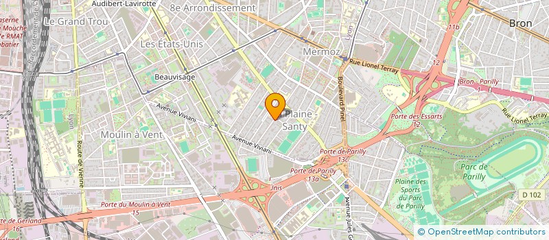 localisation de l'entreprise MONSIEUR BOUBKEUR LAIDANI  LYON