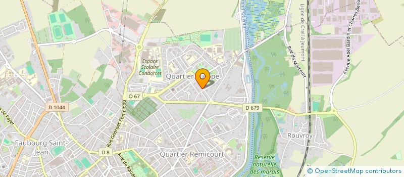 localisation de l'entreprise MONSIEUR BOUBOU DEH  SAINT-QUENTIN