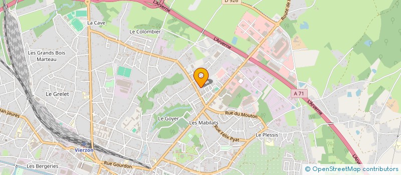 localisation de l'entreprise MONSIEUR BOUBOU DIAWARA à VIERZON