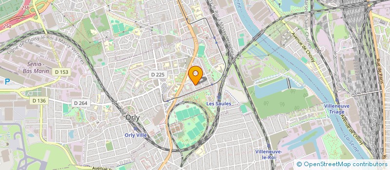 localisation de l'entreprise MONSIEUR BOUBOU DJIKINE  ORLY