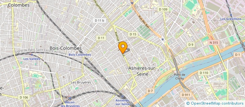 localisation de l'entreprise MONSIEUR BOUBOU SIDIBE à ASNIERES-SUR-SEINE