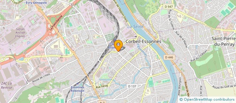 localisation de l'entreprise MONSIEUR BOUBOU SISSOKO à CORBEIL-ESSONNES