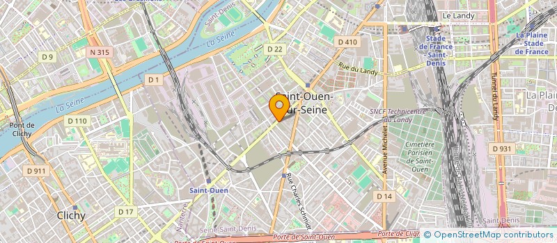 localisation de l'entreprise MONSIEUR BOUBOU TAMOURA à SAINT-OUEN-SUR-SEINE