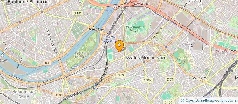 localisation de l'entreprise MONSIEUR BOUBOU TRAORE à ISSY-LES-MOULINEAUX