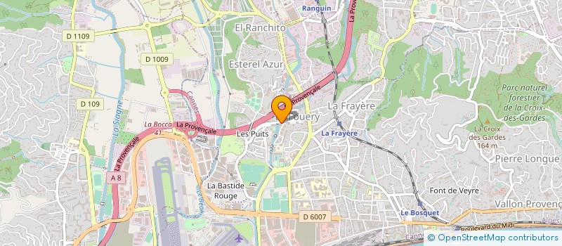localisation de l'entreprise MONSIEUR BOUCHAIB AZHARI à CANNES