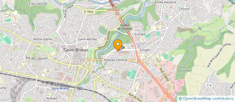 localisation de l'entreprise MONSIEUR BOUCHAIB BEN SOUSSI à SAINT-BRIEUC