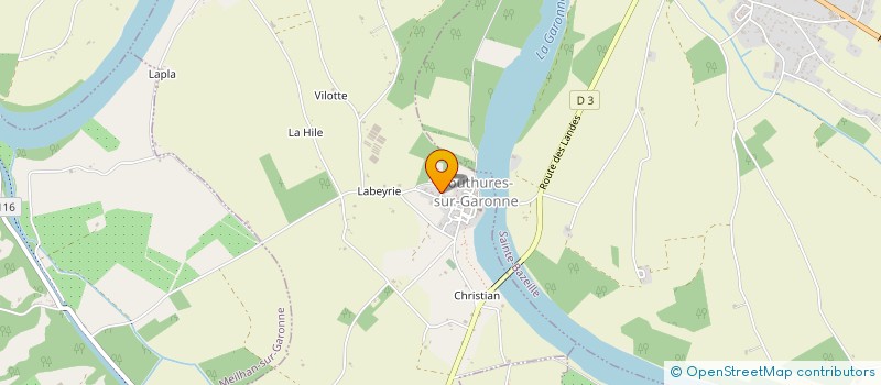 localisation de l'entreprise MONSIEUR BOUCHAIB NAJI  COUTHURES-SUR-GARONNE