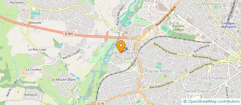 localisation de l'entreprise MONSIEUR BOUCHAIB TAIRI à LIMOGES