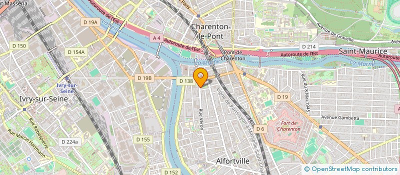 localisation de l'entreprise MONSIEUR BOUCHAID BENHAROUALA à ALFORTVILLE