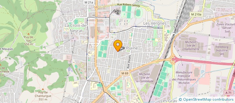 localisation de l'entreprise MONSIEUR BOUCHTA ENNAJDAOUI  CLERMONT-FERRAND