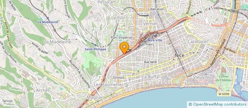 localisation de l'entreprise MONSIEUR BOUCHTA FATHI à NICE