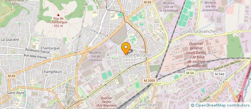 localisation de l'entreprise MONSIEUR BOUCHTA HAJJI  CLERMONT-FERRAND