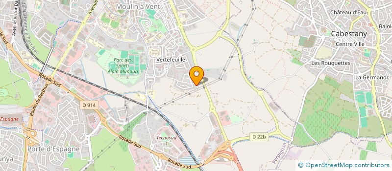 localisation de l'entreprise MONSIEUR BOUCHTA MOTIA  PERPIGNAN