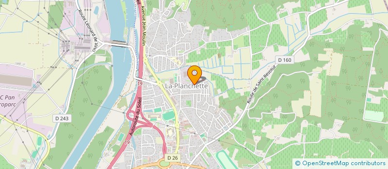 localisation de l'entreprise MONSIEUR BOUCHTA OCHI  BOLLENE