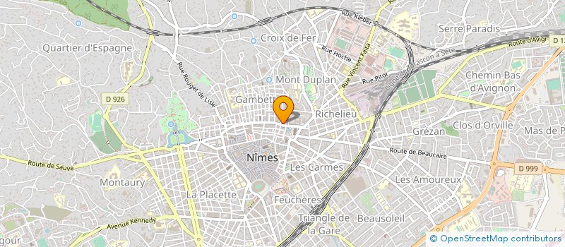 localisation de l'entreprise MONSIEUR BOUCHTA RAGUB à NIMES