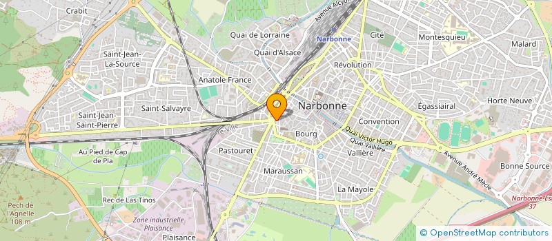 localisation de l'entreprise MONSIEUR BOUCIF AMAR à NARBONNE