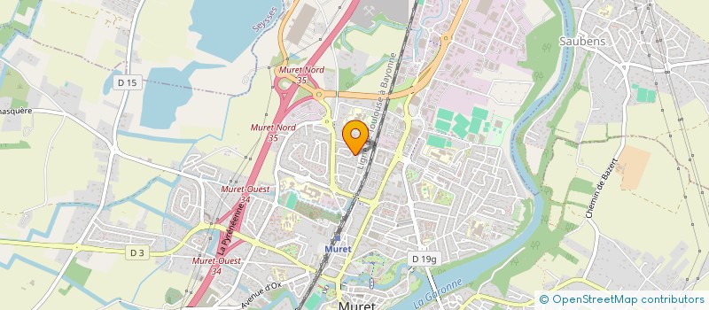 localisation de l'entreprise MONSIEUR BOUCIF BOUAZZA  MURET