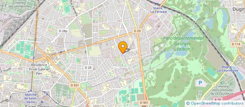 localisation de l'entreprise MONSIEUR BOUCIF DERRAR à STAINS