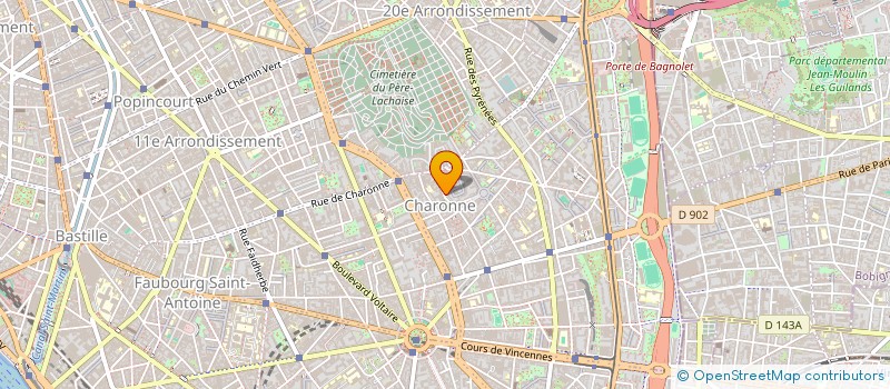 localisation de l'entreprise MONSIEUR BOUCIF KAANEB  PARIS