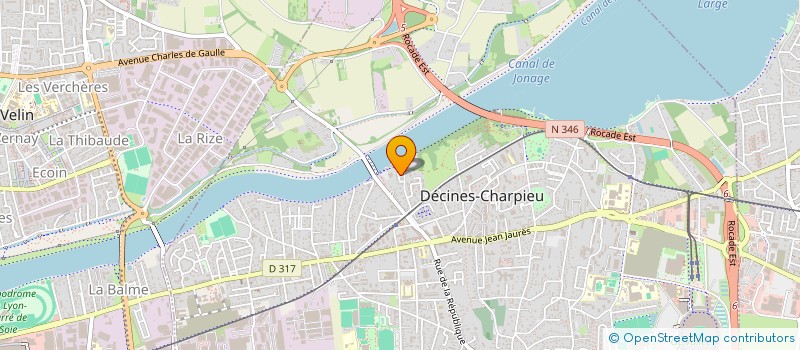 localisation de l'entreprise MONSIEUR BOUDALI BENZOUAK  DECINES-CHARPIEU