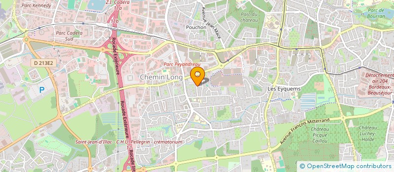 localisation de l'entreprise MONSIEUR BOUDALI BOUGHALEM  MERIGNAC