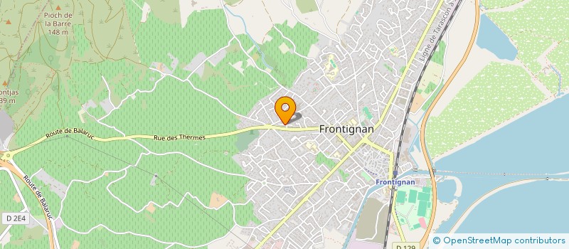 localisation de l'entreprise MONSIEUR BOUDALI SAYA à FRONTIGNAN